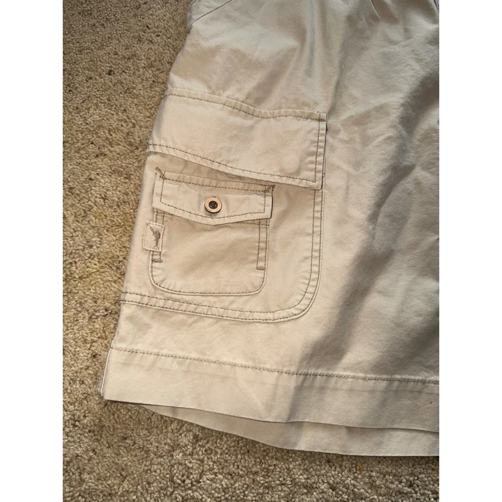 Tommy Bahama Relax The New Largo Cargo Shorts Shoreline Beige Mens XL TR8020 NWT